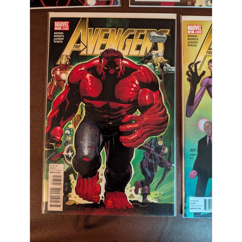 The Avengers #1 2 3 4 The Heroic Age 1st Azari Lot Bendis NM (2010 Marvel) - Picture 8 of 9